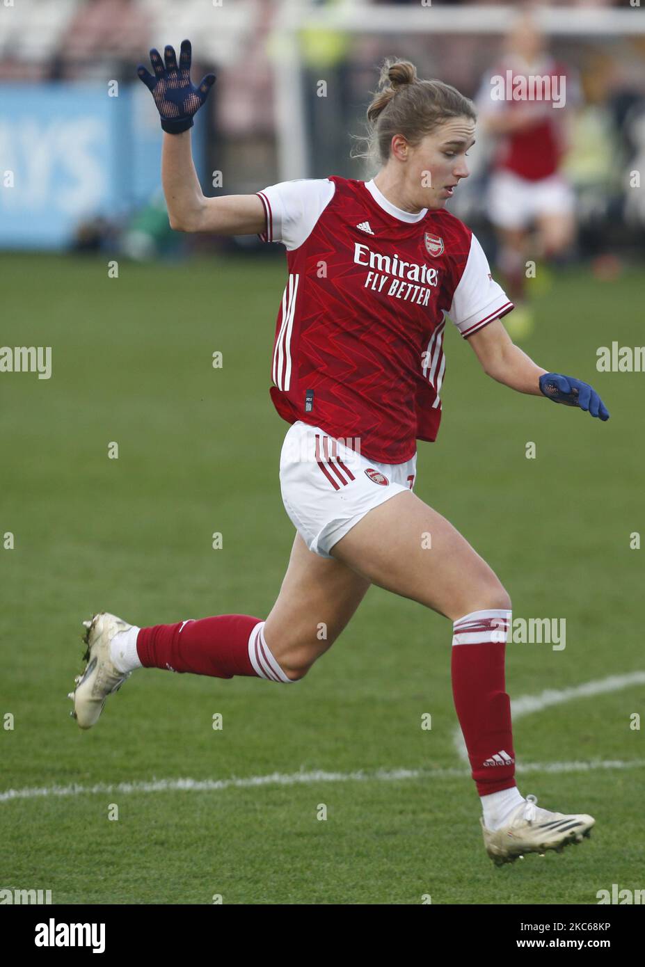 Vivianne Miedema d'Arsenal pendant la Super League féminine de Barclays FA entre Arsenal et Everton Women au stade Meadow Park, à Borehamwood, Royaume-Uni, le 20th décembre 2020 (photo par action Foto Sport/NurPhoto) Banque D'Images