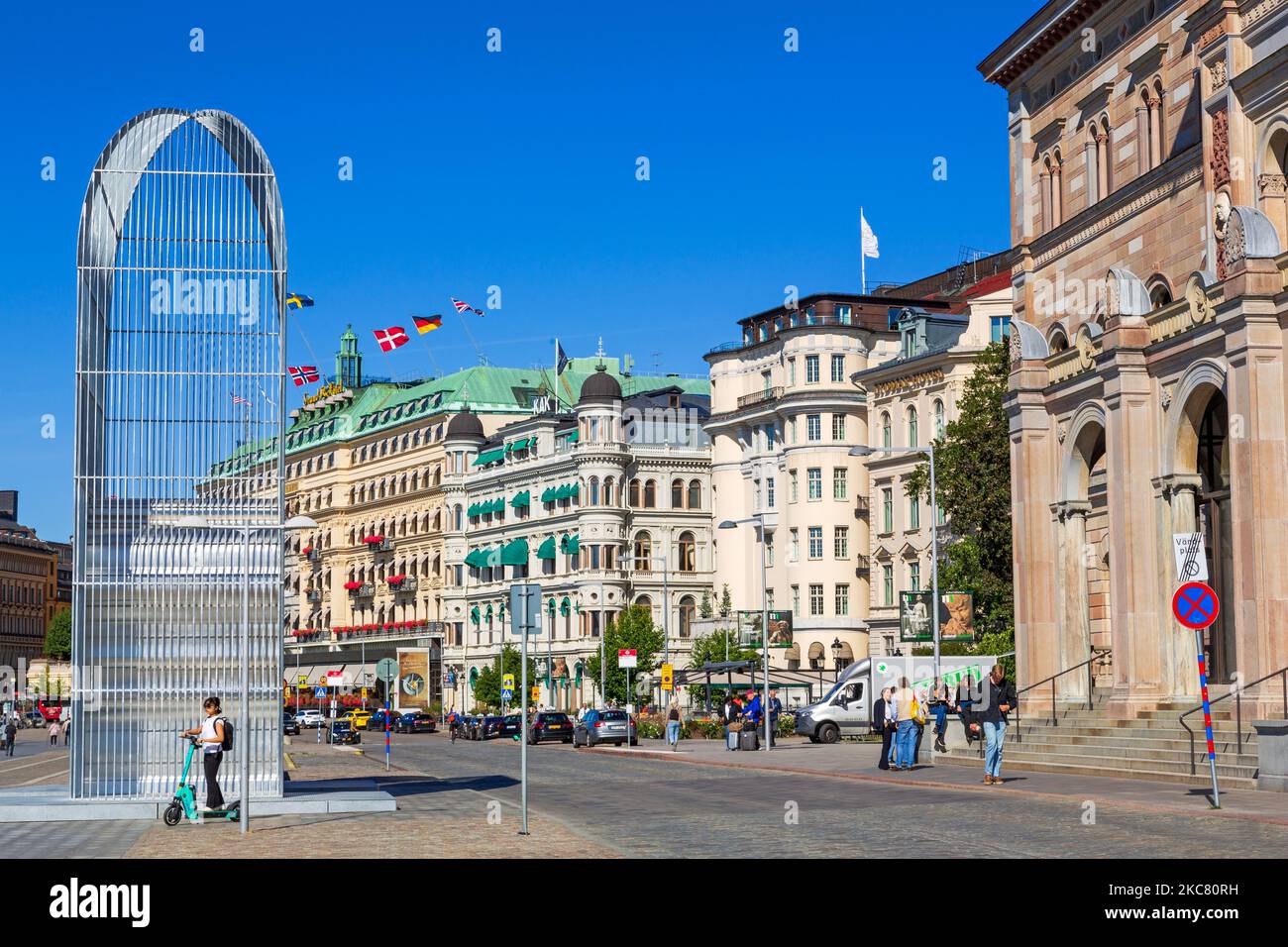 Ai Weiwei Arch, Musée national des Beaux-Arts, Stockholm, Suède, Scandinavie Banque D'Images