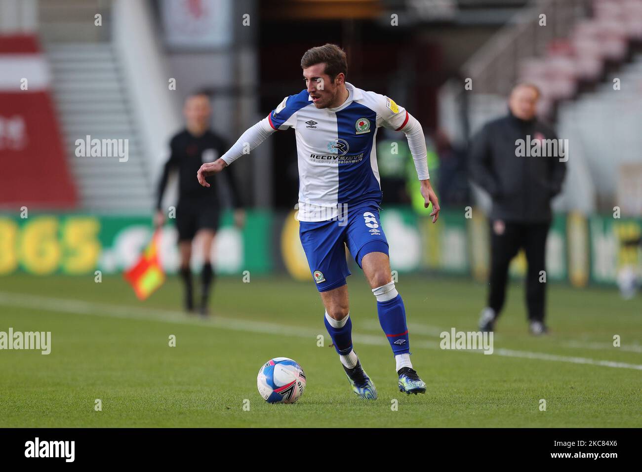 Joe Rothwell de Blackburn Rovers lors du match de championnat Sky Bet entre Middlesbrough et Blackburn Rovers au stade Riverside, à Middlesbrough, le dimanche 24th janvier 2021. (Photo de Mark Fletcher/MI News/NurPhoto) Banque D'Images