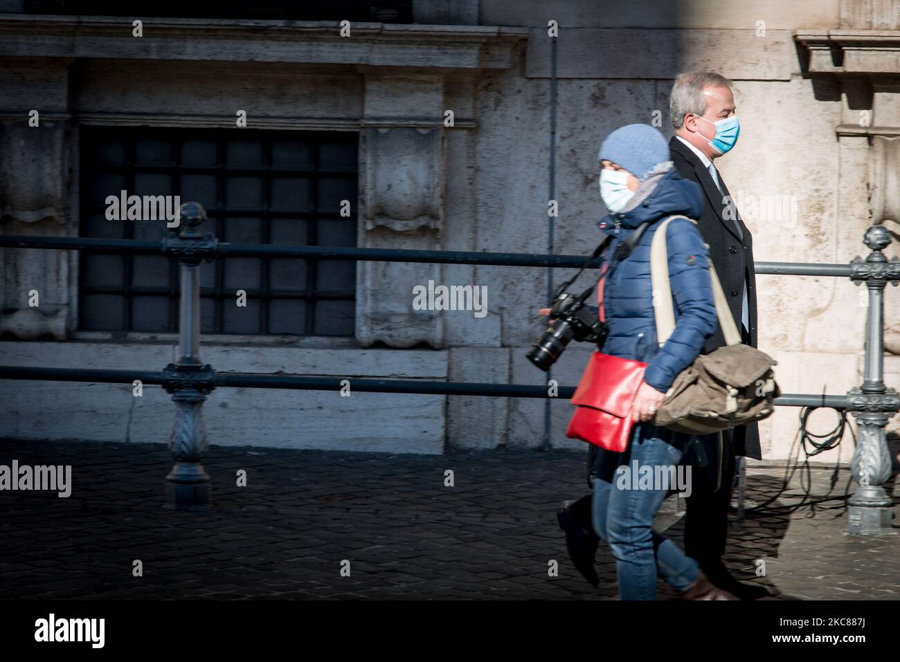 Franco Locatelli, président du Conseil supérieur de la Santé de Piazza Colonna, sur 26 janvier 2021 à Rome, Italie. (Photo par Andrea Ronchini/NurPhoto) Banque D'Images