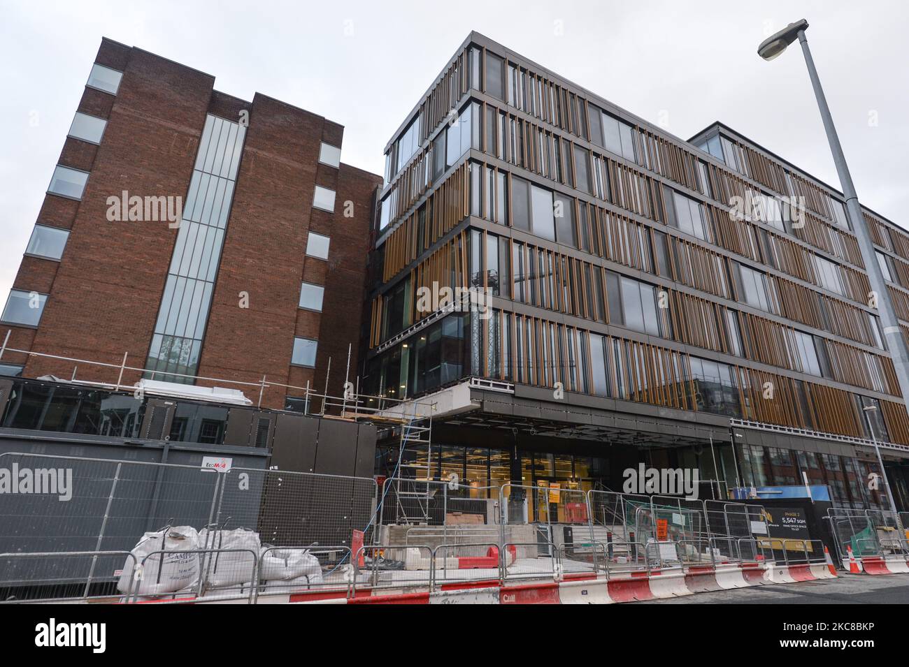Twitter nouveau siège européen à Dublin. Le vendredi 29 janvier 2021, à Dublin, Irlande. (Photo par Artur Widak/NurPhoto) Banque D'Images