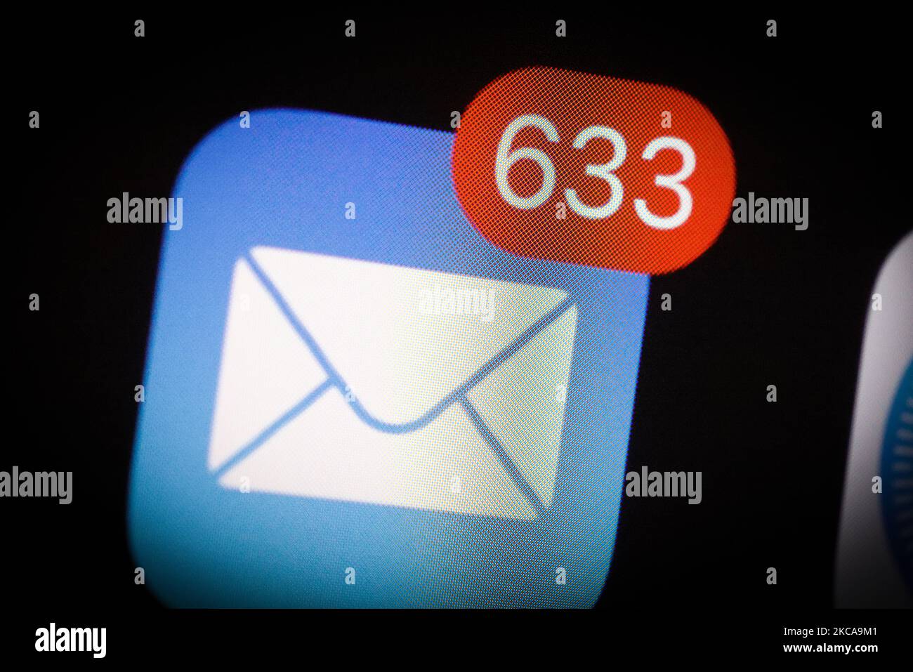 mettre l icone mail sur iphone