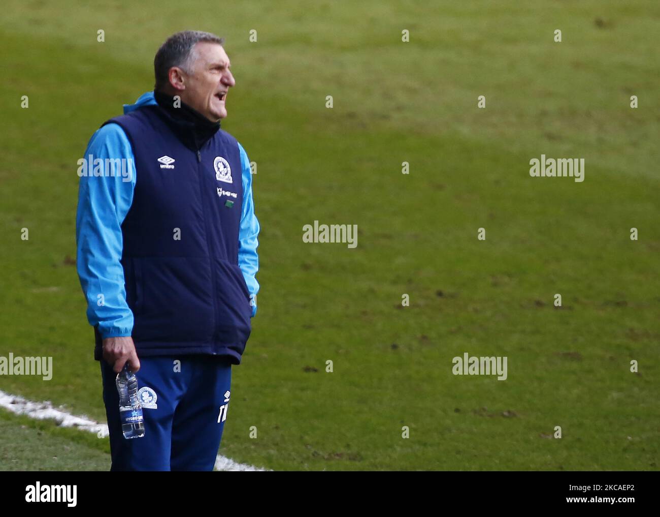 Tony Mowbray, directeur de Blackburn Rovers, lors du championnat Sky Bet entre Millwall et Blackburn Rovers au Den Stadium, Londres, le 06th mars 2021 (photo d'action Foto Sport/NurPhoto) Banque D'Images