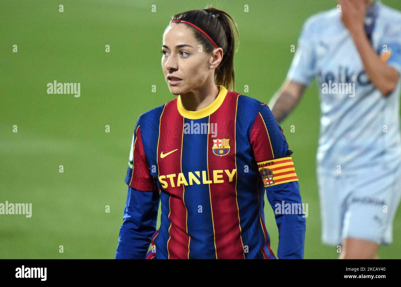 Vicky Losada pendant le match entre le FC Barcelone et Valencia CF, correspondant à la semaine 22 de la Liga Primera Iberdrola, joué au stade Johan Cruyff, le 14th mars 2021, à Barcelone, Espagne. -- (photo par Urbanandsport/NurPhoto) Banque D'Images