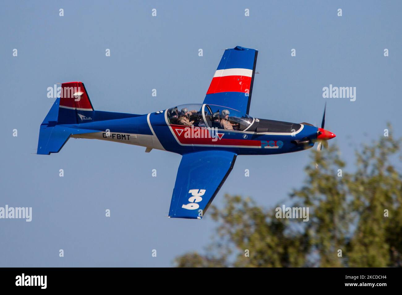 Pilatus PC-9, Wunstorf, Allemagne. Banque D'Images