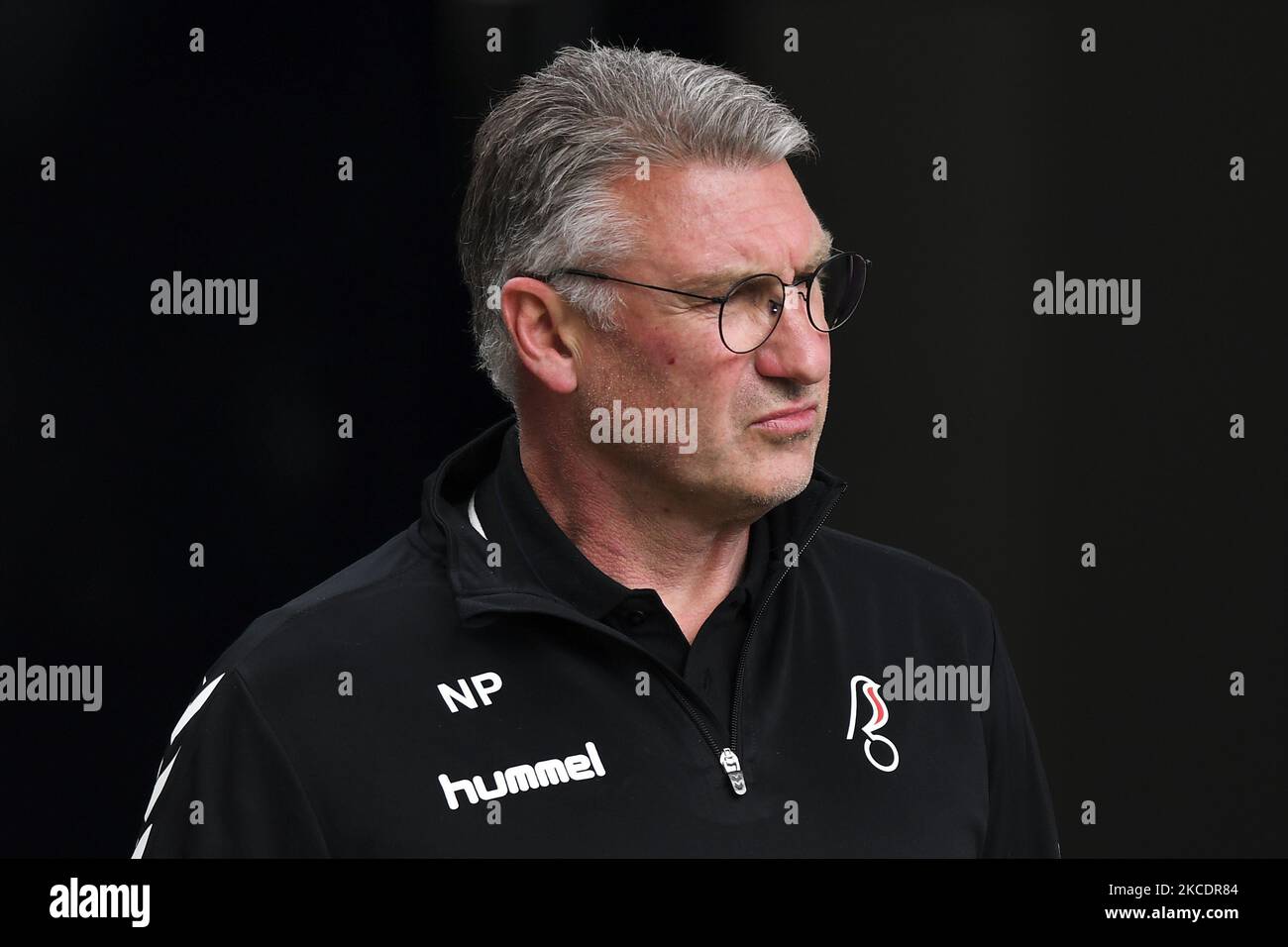 Nigel Pearson, directeur de Bristol City, avant le match de championnat Sky Bet entre Millwall et Bristol City à la Den, Londres, le samedi 1st mai 2021. (Photo par Ivan Yordonov/MI News/NurPhoto) Banque D'Images