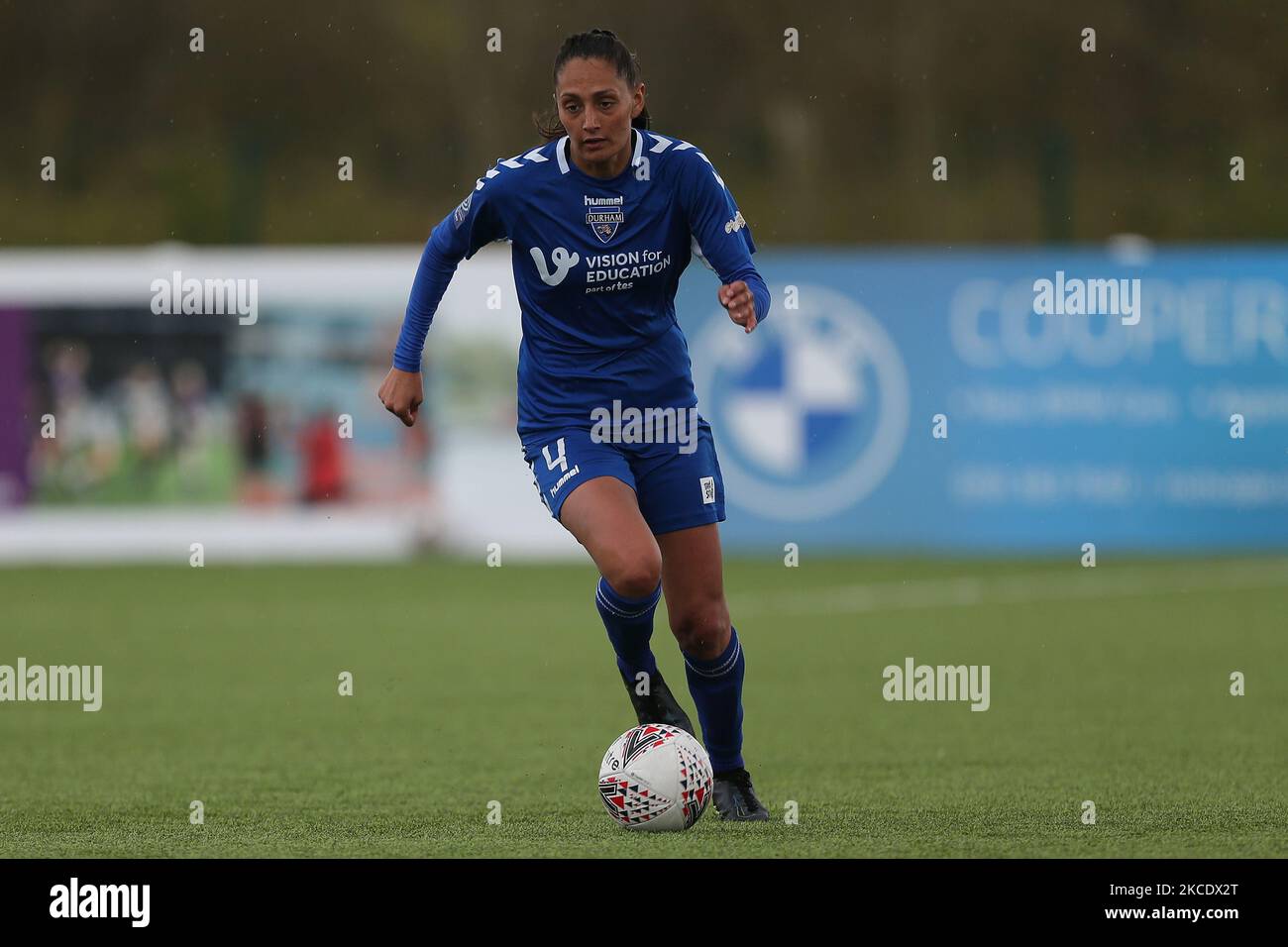 Mollie LAMBERT de Durham Women lors du match de championnat féminin de la FA entre Durham Women FC et Coventry se sont Unis au château de Maiden, à Durham City, en Angleterre, le 2nd mai 2021. (Photo de Mark Fletcher/MI News/NurPhoto) Banque D'Images