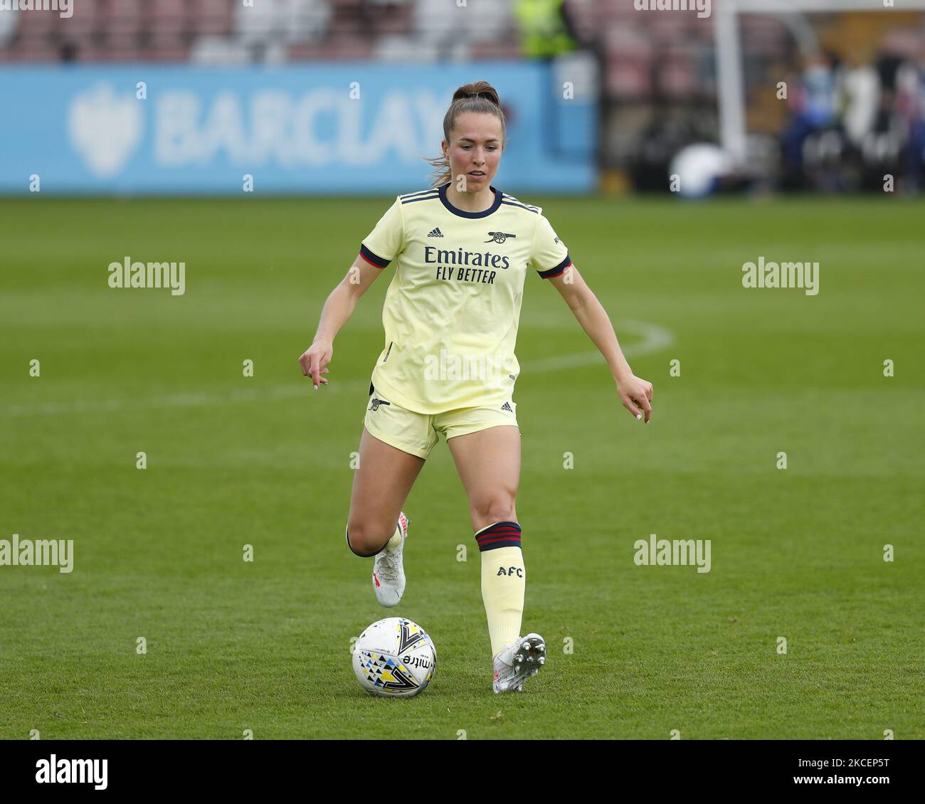 LIA Warti lors de la Vitality Women's FA Cup Cinquième tour proprement dit entre Arsenal et Crystal Palace au Meadow Park Stadium , Borehamwood, Royaume-Uni, le 16th mai 2021. (Photo par action Foto Sport/NurPhoto) Banque D'Images