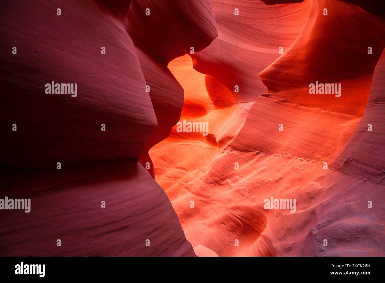 Antilope canyon en page, Arizona Banque D'Images