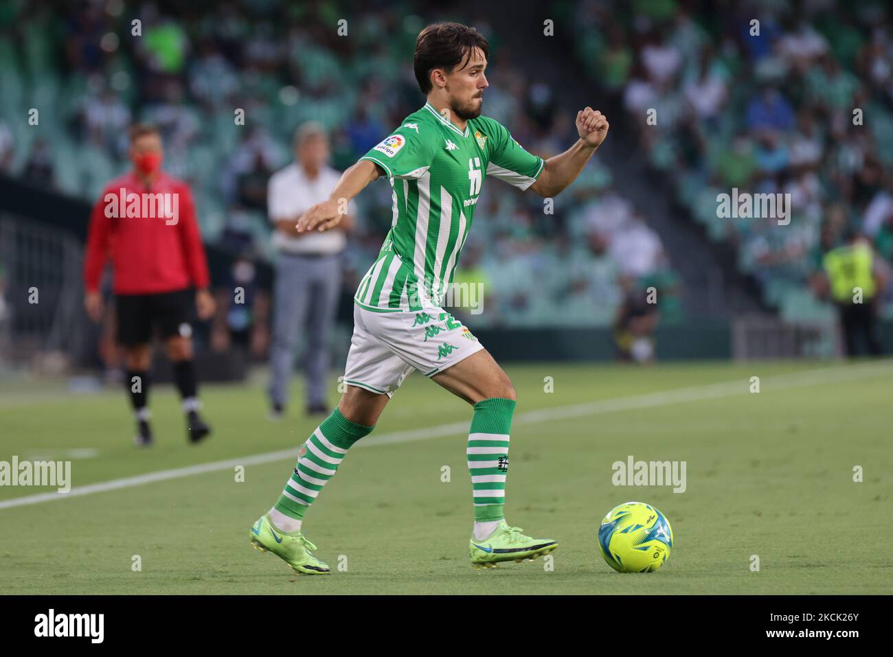 Rodof Real Betis pendant le match de la Liga Santader entre Real Betis Balompie et Cadix CF à Benito Villamarin à Séville, Espagne, sur 20 août 2021. (Photo de Jose Luis Contreras/DAX Images/NurPhoto) Banque D'Images