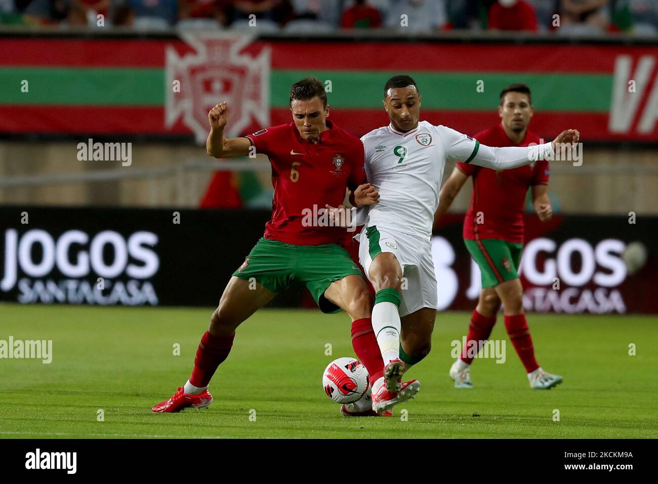 Fifa World Cup 2022 Portugal Vs République D'irlande Match De Football Qualificatifs Diffusion Tableau Bord 15208592