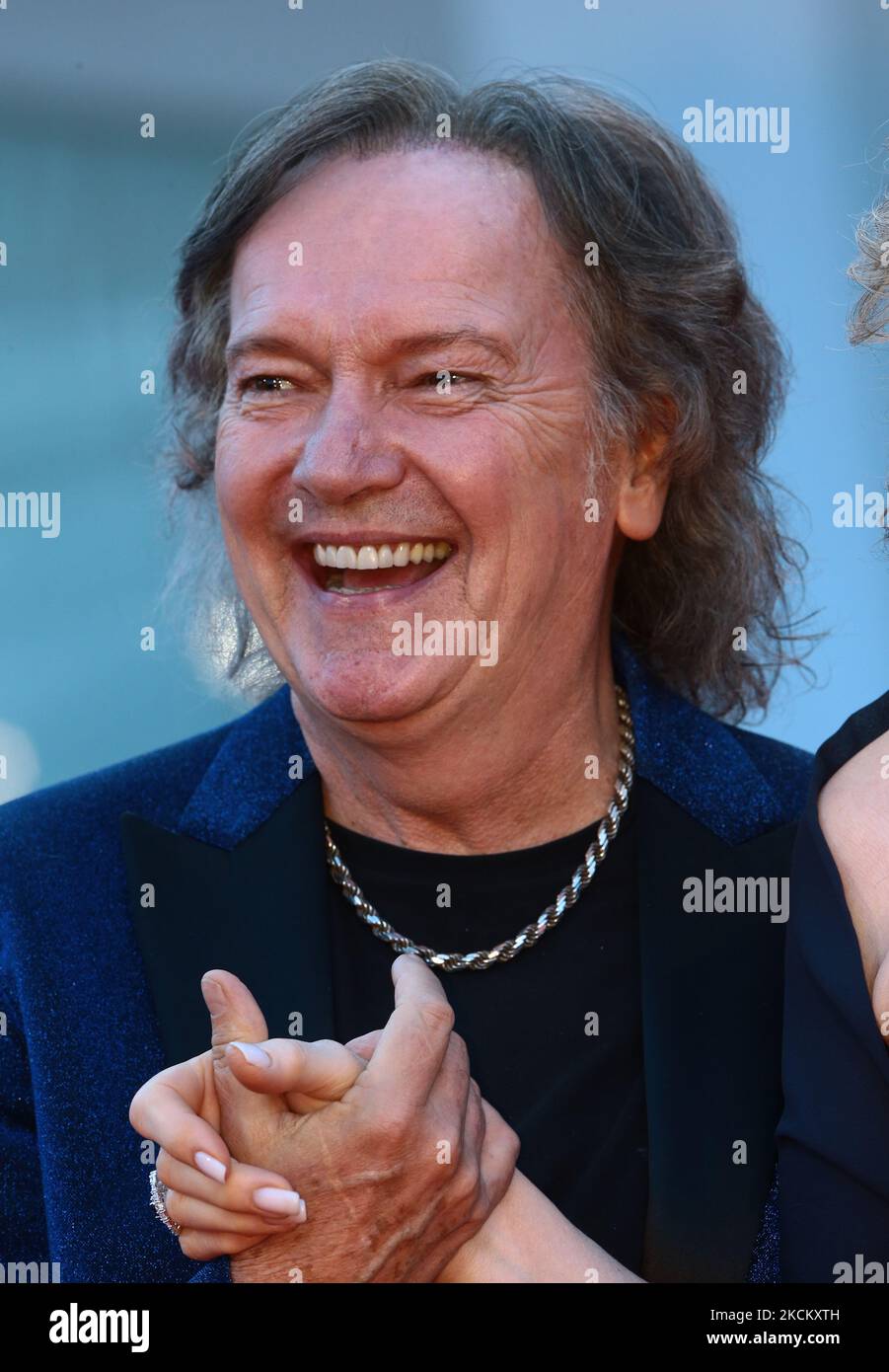 Bruno 'Red' Canzian assiste au tapis rouge du film 'Competencia Oficial' lors du Festival International du film de Venise 78th sur 04 septembre 2021 à Venise, Italie. (Photo de Matteo Chinellato/NurPhoto) Banque D'Images