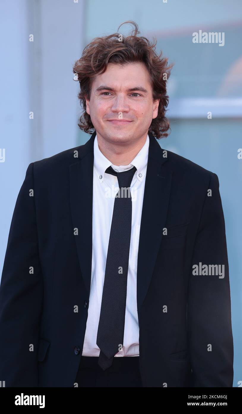 Emile Hirsch assiste au tapis rouge du film « Freaks Out » lors du Festival international du film de Venise 78th sur 08 septembre 2021 à Venise, en Italie. (Photo de Matteo Chinellato/NurPhoto) Banque D'Images