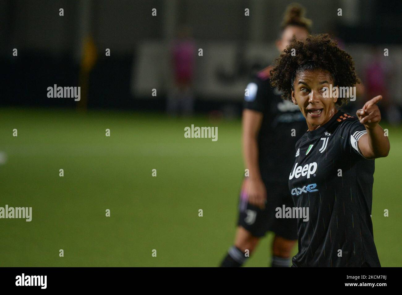 Sara Gama de Juventus lors du match de l'UEFA Women's Champions League entre Juventus Women et Vllaznia au centre de Juventus à Vinovo, le 9 septembre 2021 sur l'Italie (photo d'Alberto Gandolfo/NurPhoto) Banque D'Images