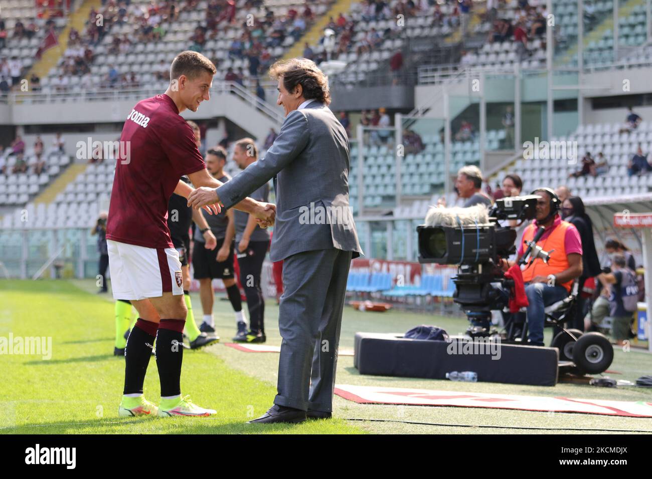 Urbano le président du FC de Turin au cours de la série italienne de football Un match du FC de Turin vs US Salernitana sur 12 septembre 2021 à l'Olimpico Grande Turin à Turin, Italie (photo par Maurizio Valletta/LiveMedia/NurPhoto) Banque D'Images