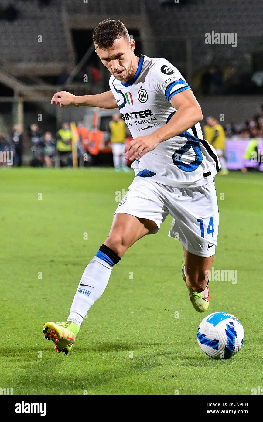 Ivan Perisic (Inter) pendant le football italien série A match ACF Fiorentina vs Inter - FC Internazionale sur 21 septembre 2021 au stade Artemio Franchi à Florence, Italie (photo de Lisa Guglielmi/LiveMedia/NurPhoto) Banque D'Images