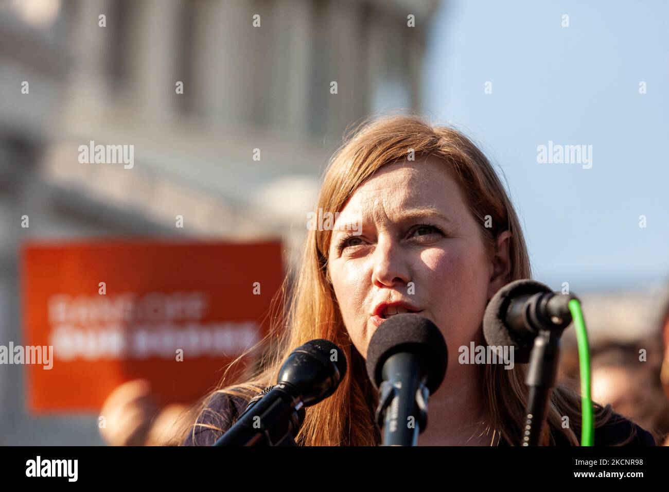 Le congressin Lizzie Fletcher (D-TX) s'exprime lors d'une conférence de presse avec des membres de Trust respect Access, une organisation de droits en matière de reproduction au Texas. (Photo d'Allison Bailey/NurPhoto) Banque D'Images Le congressin Lizzie Fletcher (D-TX) s'exprime lors d'une conférence de presse avec des membres de Trust respect Access, une organisation de droits en matière de reproduction au Texas. (Photo d'Allison Bailey/NurPhoto) Banque D'Images