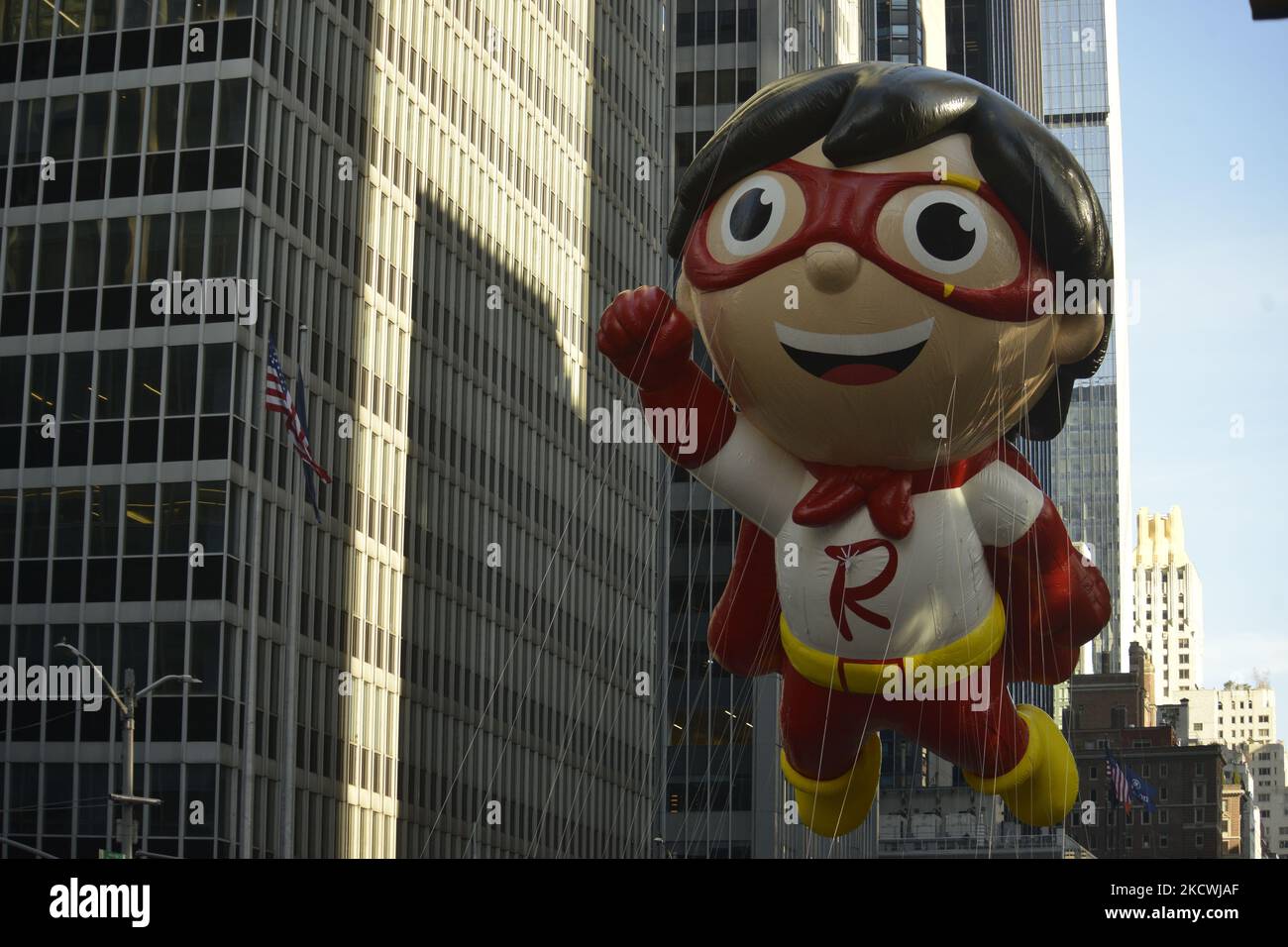 La parade de Thanksgiving 95th de Macy sur 25 novembre 2021 à New York. (Photo de Deccio Serrano/NurPhoto) Banque D'Images