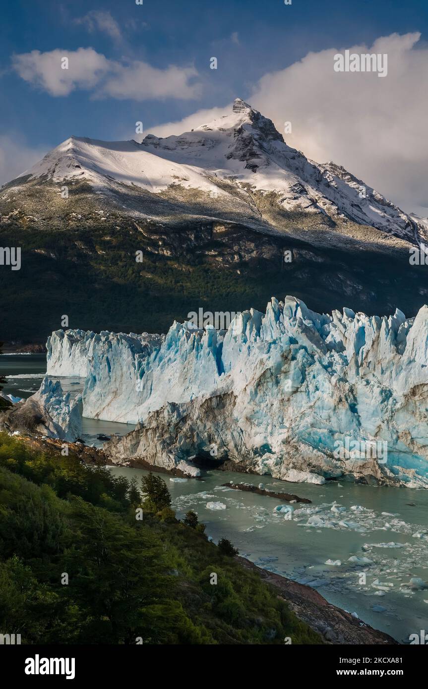 Glacier Perito Moreno, Parque Nacional , Los Glaciares, Santa Cruz, Patagonie Argentine Banque D'Images