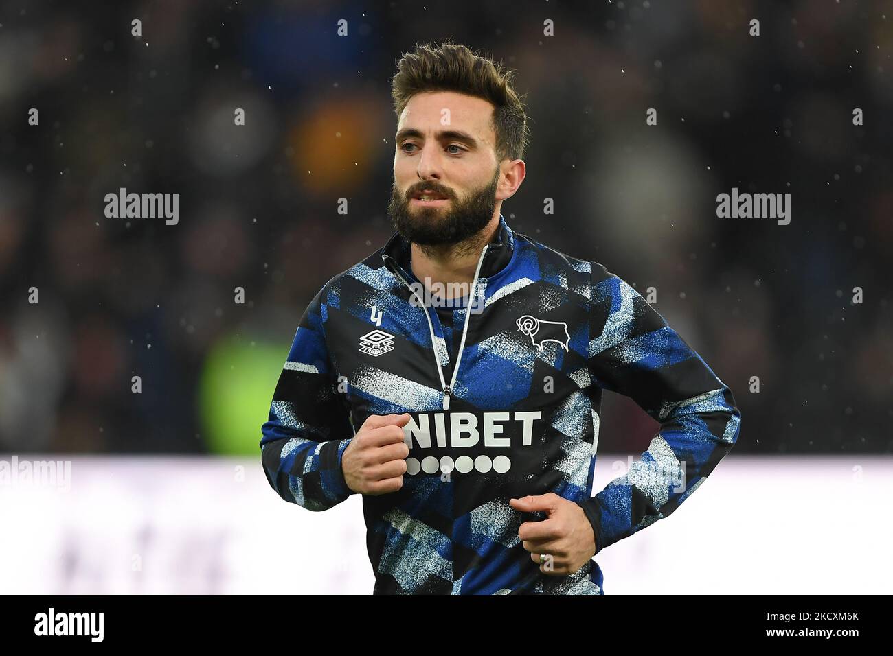 GraemeShinnie de Derby County lors du match de championnat Sky Bet entre Derby County et Blackpool au Pride Park, Derby le samedi 11th décembre 2021. (Photo de Jon Hobley/MI News/NurPhoto) Banque D'Images