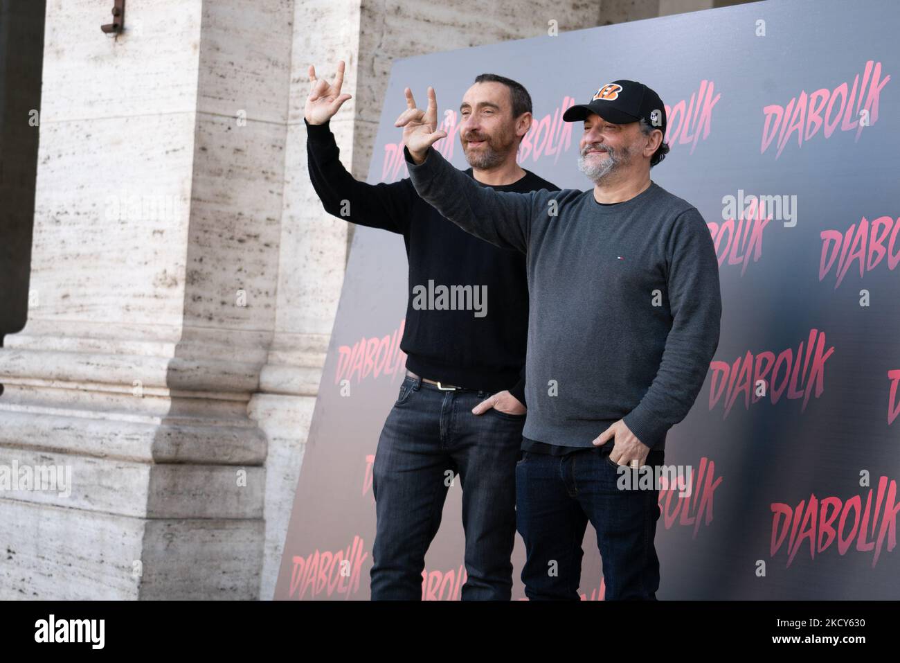 Le réalisateur Manetti Bros assiste à la séance photo du film 'Diabolik' au  cinéma spatial Moderno on 13 décembre 2021 à Rome, Italie (photo de Luca  Carlino/NurPhoto Photo Stock - Alamy