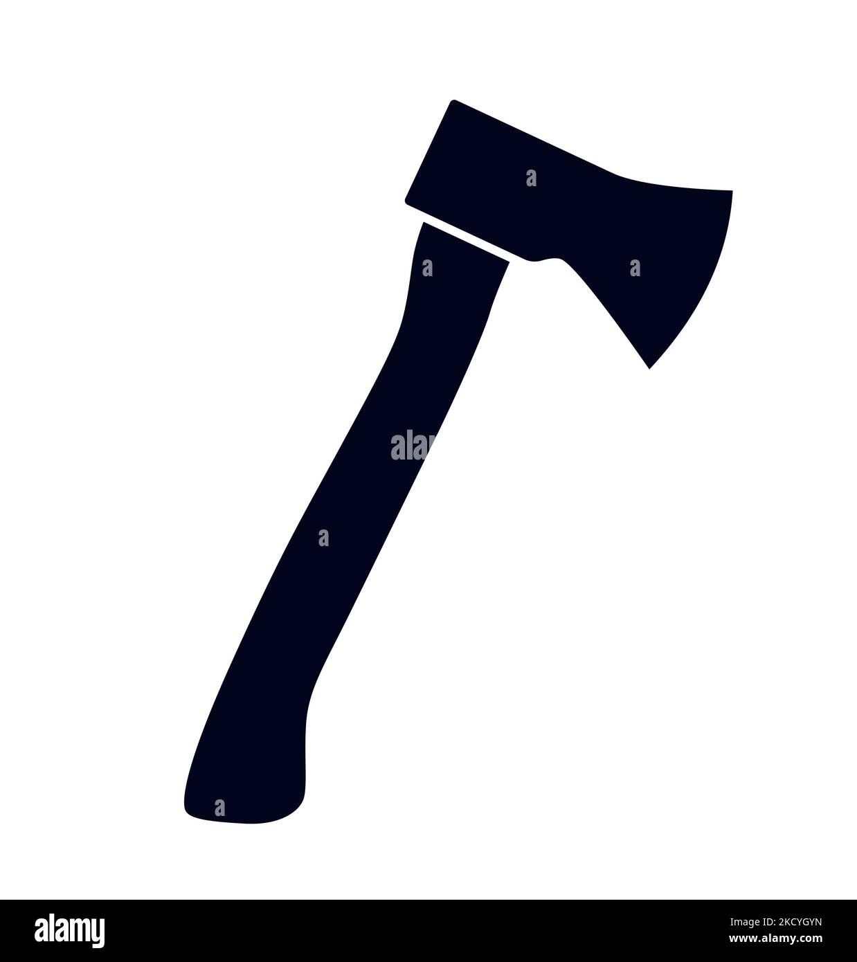 Symbole hache ou hache petit couteau à bois icône de vecteur hache sur fond blanc Illustration de Vecteur