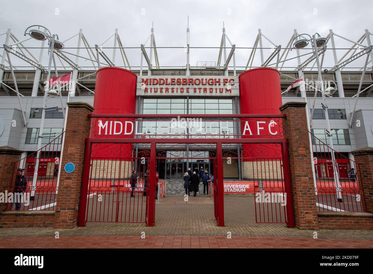 Middlesbrough, Royaume-Uni. 05th novembre 2022. Vue générale à l'extérieur du stade Riverside devant le match de championnat Sky Bet Middlesbrough vs Bristol City au stade Riverside, Middlesbrough, Royaume-Uni, 5th novembre 2022 (photo de James Heaton/News Images) à Middlesbrough, Royaume-Uni, le 11/5/2022. (Photo de James Heaton/News Images/Sipa USA) crédit: SIPA USA/Alay Live News Banque D'Images