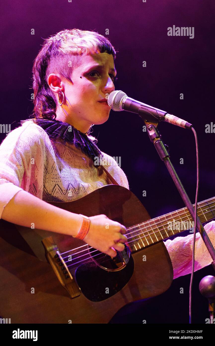 Travis Birds lors du concert du festival INVERFEST à Madrid 16 janvier 2022 Espagne (photo par Oscar Gonzalez/NurPhoto) Banque D'Images