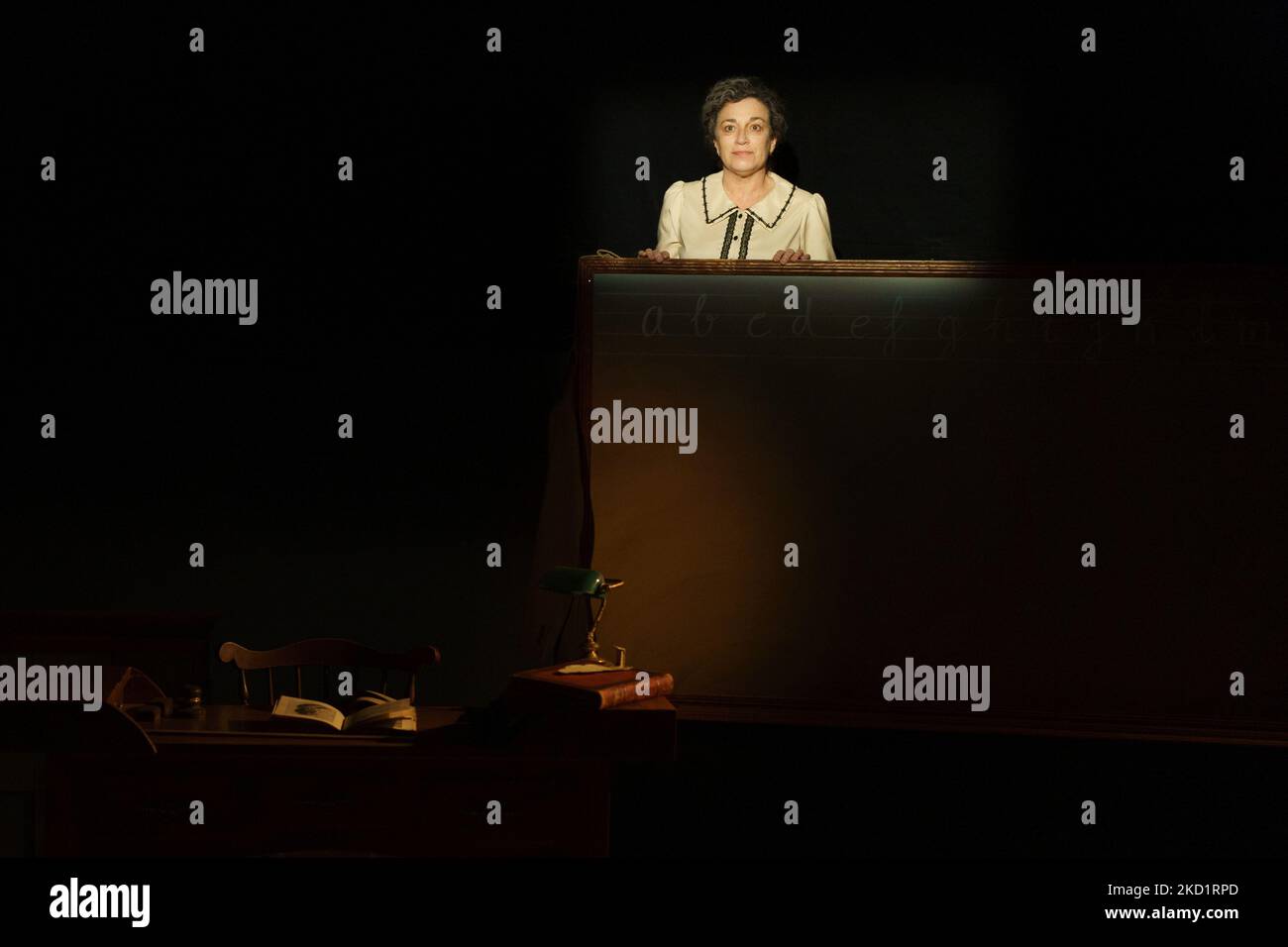 Cristina Marcos lors de la première de Lorca, Vicenta à Madrid, 3 février 2022, Espagne (photo d'Oscar Gonzalez/NurPhoto) Banque D'Images