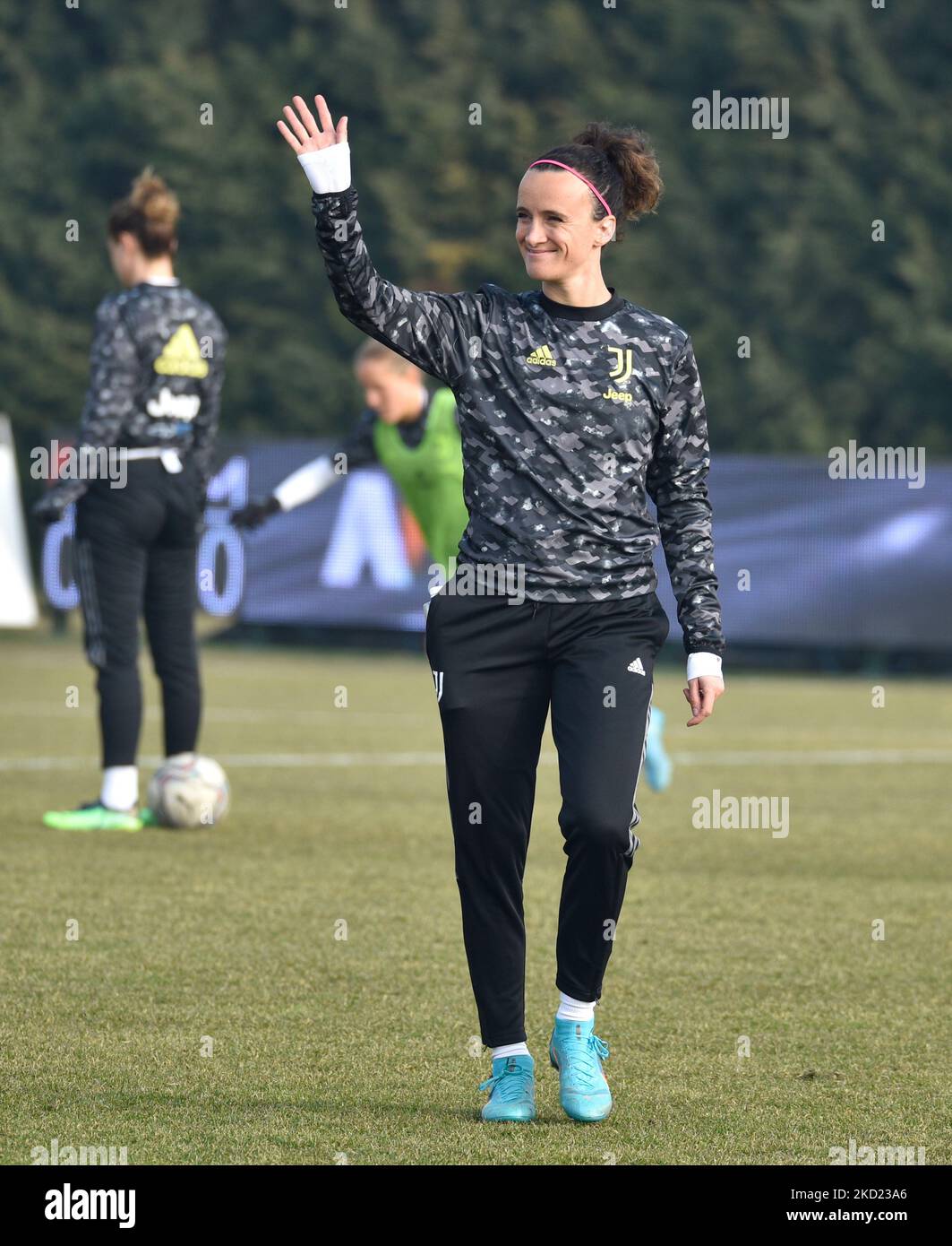 Barbara Bonansea (Juventus) pendant le match de football italien Serie A Women Hellas Verona Women vs Juventus FC sur 06 février 2022 au stade Sinergy de Vérone, Italie (photo de Giancarlo Dalla Riva/LiveMedia/NurPhoto) Banque D'Images
