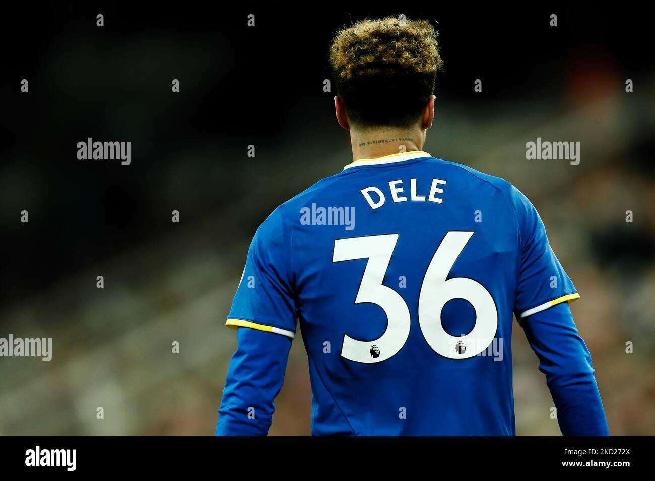 DELE Alli d'Everton lors du match de la première Ligue entre Newcastle United et Everton au St. James's Park, Newcastle, le mardi 8th février 2022. (Photo de will Matthews/MI News/NurPhoto) Banque D'Images