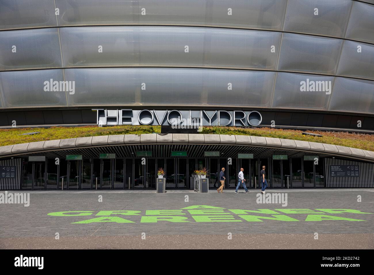 L'arène intérieure écossaise Ovo Hydro à Glasgow, sur le site du campus de l'événement écossais, Glasgow, Écosse, Royaume-Uni, été 2022 Banque D'Images