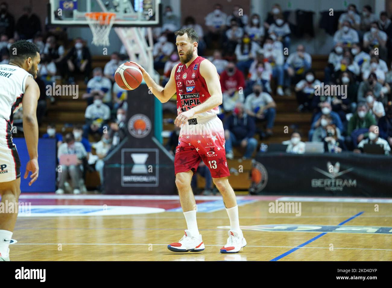 Sergio Rodriguez (AX Armani Exchange Olimpia Milano) pendant le basketball italien Un championnat de série Bertram Derthona Tortona vs Un X Armani Exchange Milano sur 06 mars 2022 au PalaFerraris à Casale Monferrato, Italie (photo de Simone Lucarelli/LiveMedia/NurPhoto) Banque D'Images