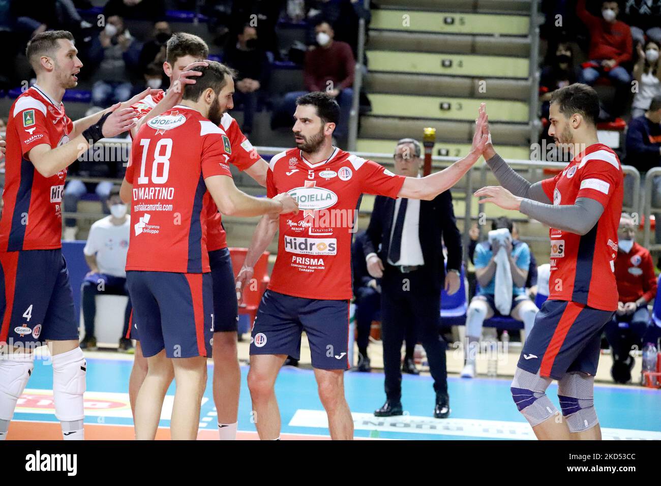 Maillot de volley officiel Earvin Modena Extérieur