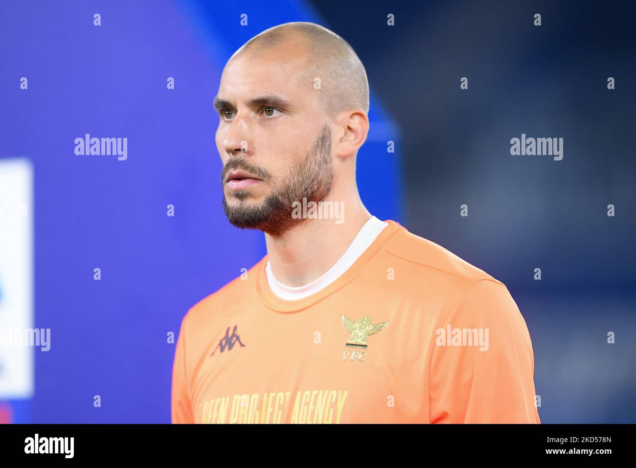 Niki Maenpaa de Venezia FC pendant la série Un match entre SS Lazio et Venezia FC au Stadio Olimpico, Rome, Italie, le 14 mars 2022. (Photo de Giuseppe Maffia/NurPhoto) Banque D'Images