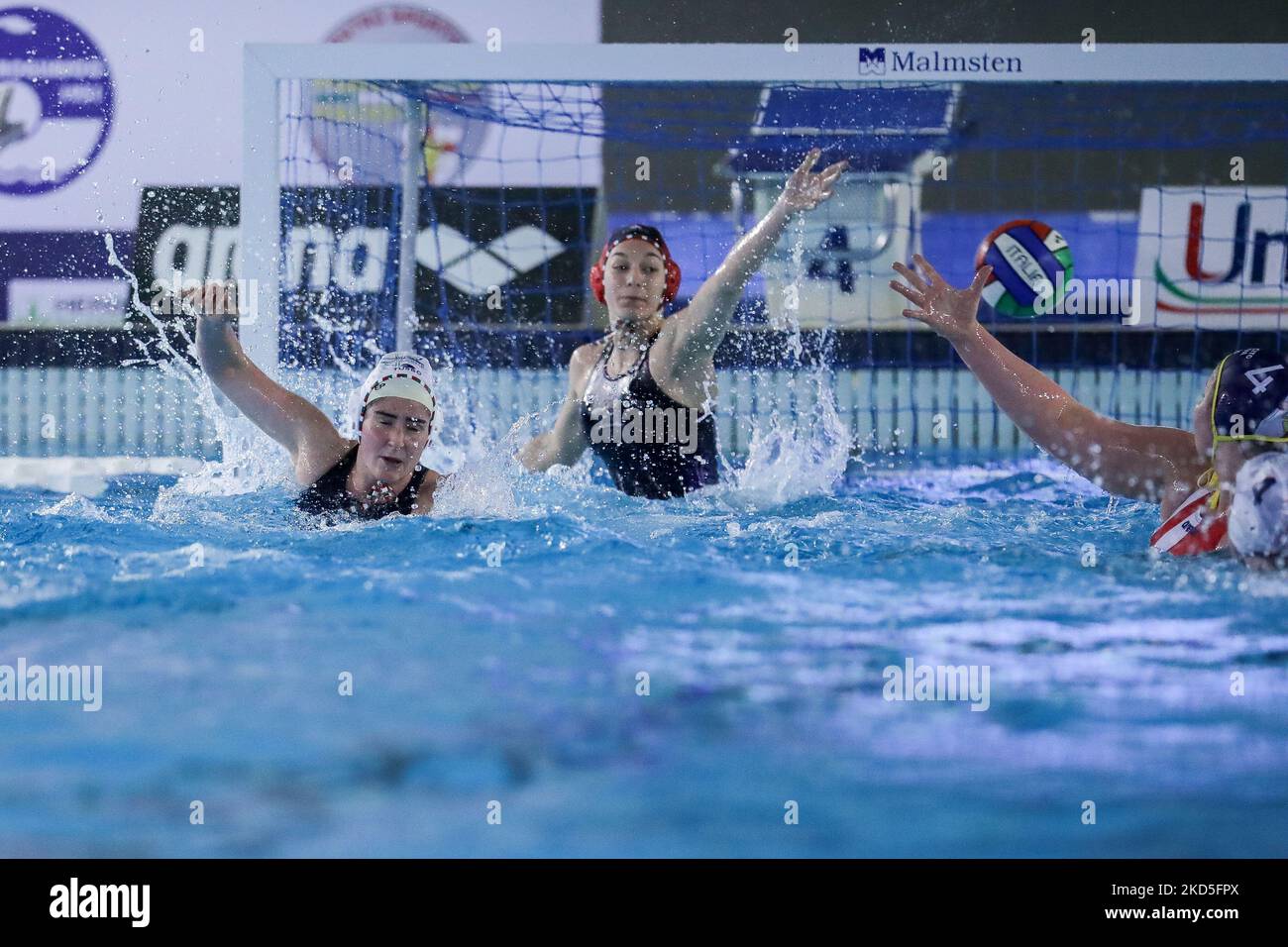 Match de water polo de la coppa italia Banque de photographies et d