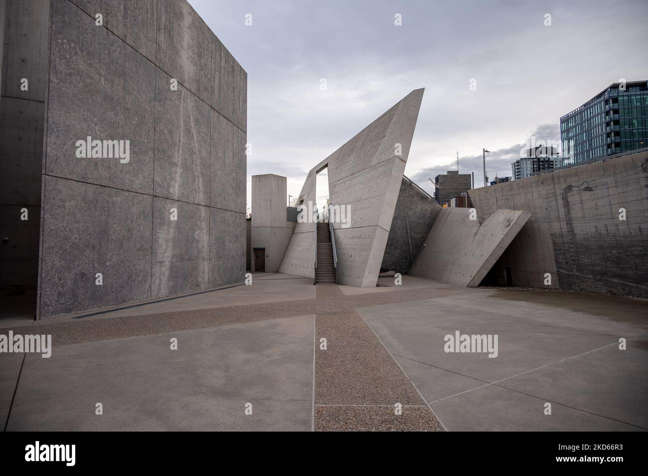 Ottawa (Ontario) - 20 octobre 2022 : le monument national de l'Holocauste à Ottawa (Ontario) à l'automne. Banque D'Images