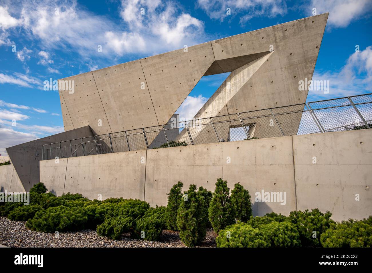 Ottawa (Ontario) - 20 octobre 2022 : le monument national de l'Holocauste à Ottawa (Ontario) à l'automne. Banque D'Images