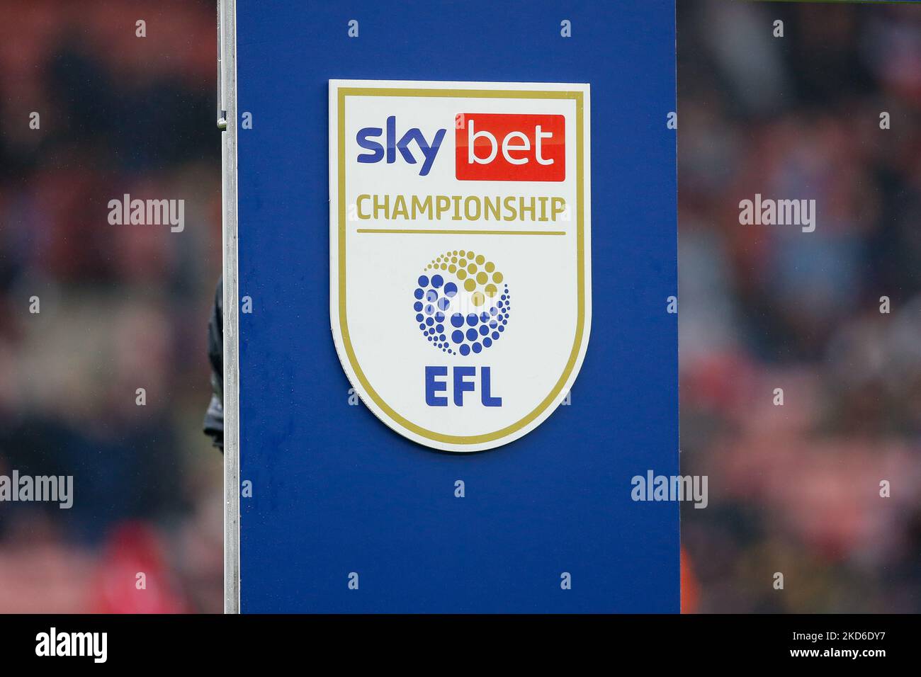 Marquage du Sky Bet EFL Championship pendant le match du Sky Bet Championship Sheffield United contre Burnley à Bramall Lane, Sheffield, Royaume-Uni, 5th novembre 2022 (photo de Ben Early/News Images) Banque D'Images