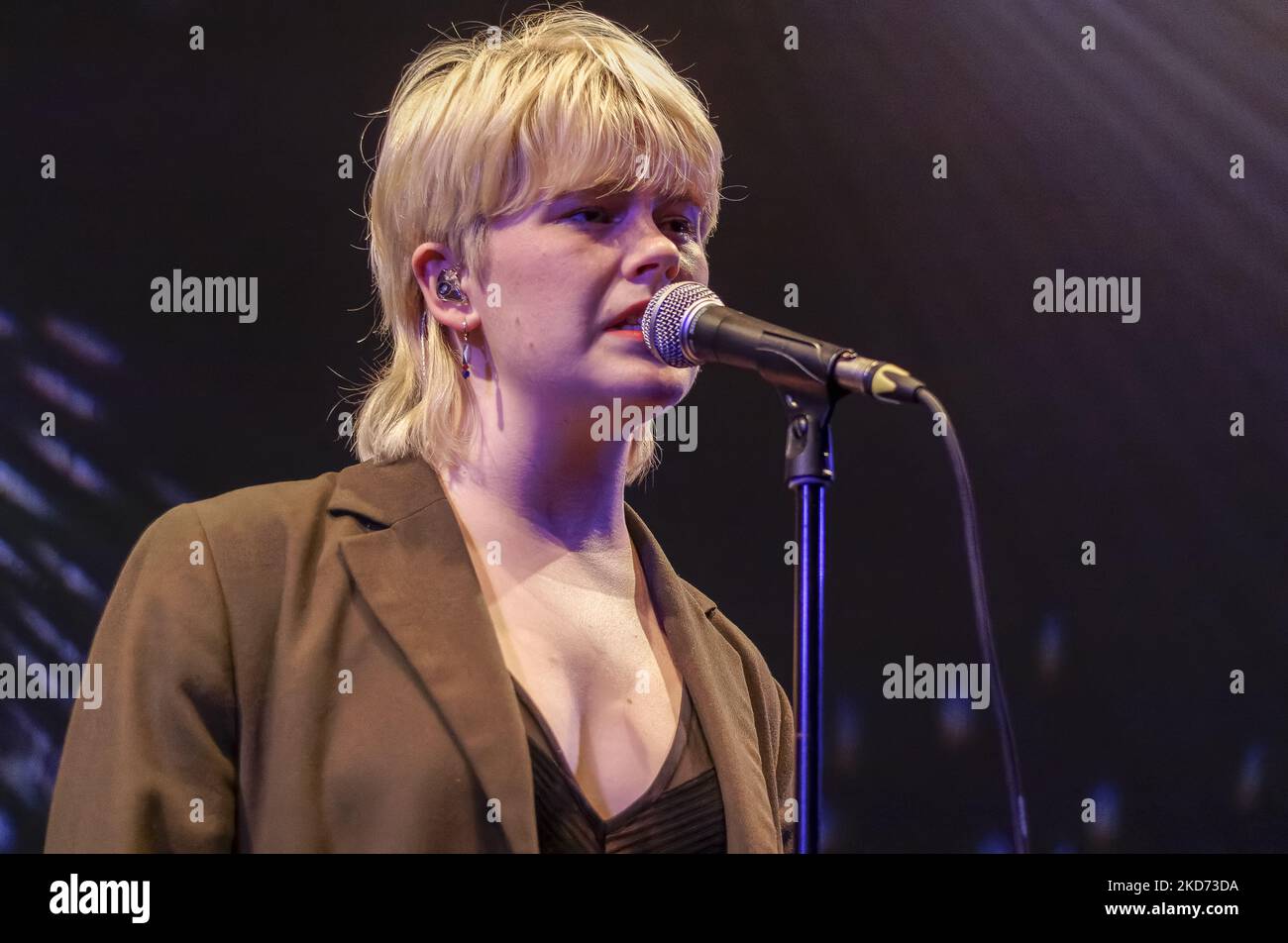 La chanteuse Zaho de Sagazan se produit au FESTIVAL CHORUS de Boulogne