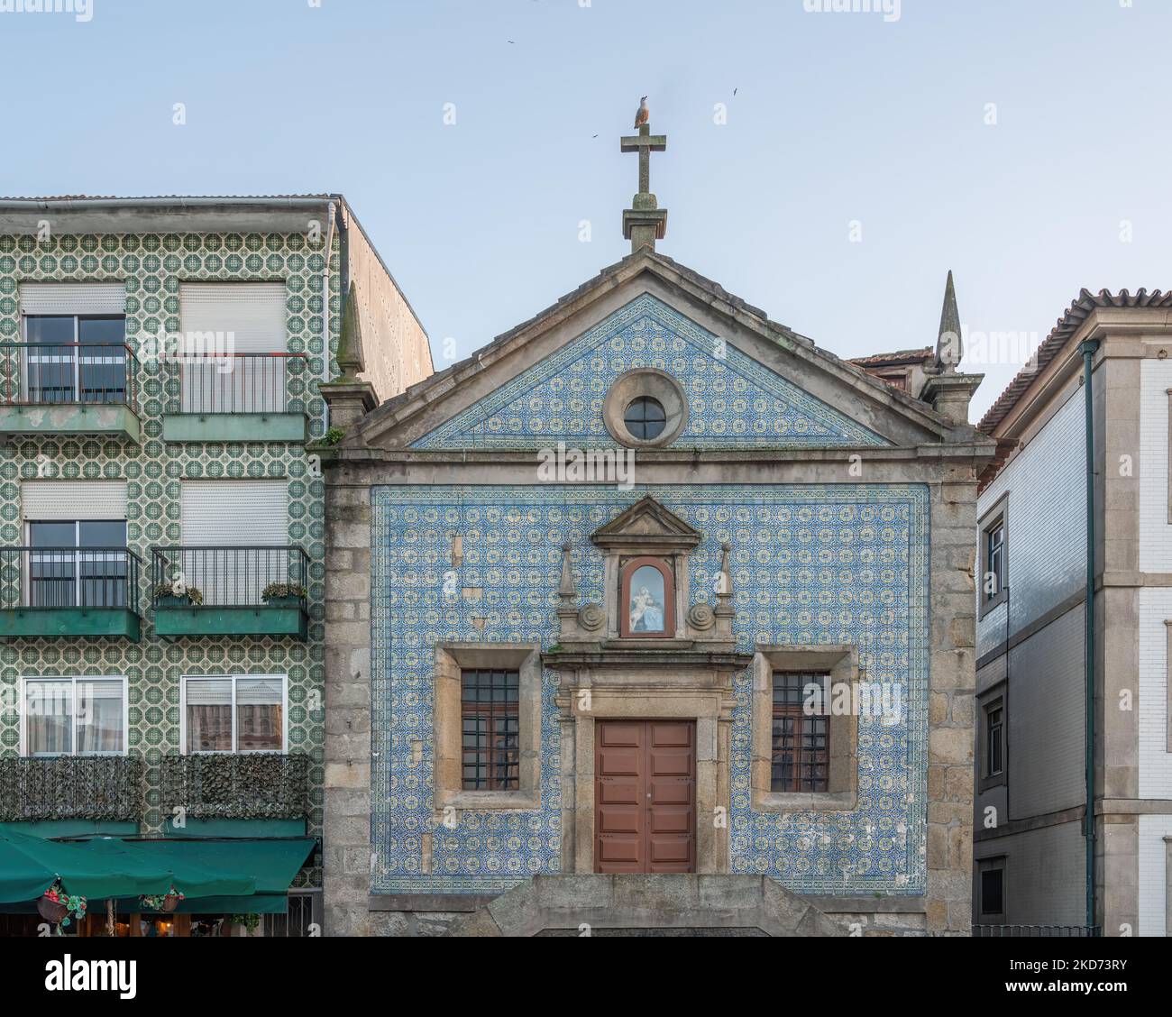 Chapelle notre-Dame de la Miséricorde (Capela de Nossa Senhora da Piedade) à Vila Nova de Gaia - Porto, Portugal Banque D'Images