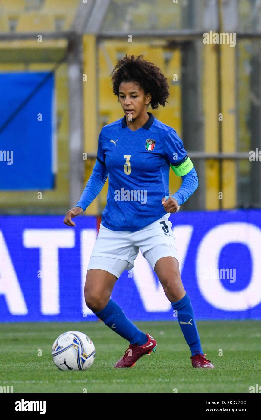 Maillot Italie PUMA Porté En Match 2021/2022 - Modèle Femme, Occasion Avec COA