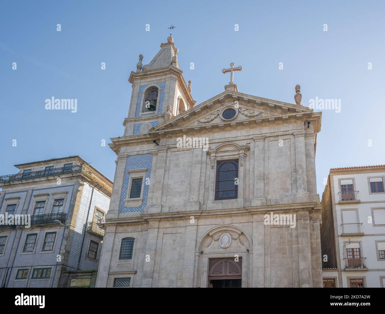 Église de Sao José das Taipas - Porto, Portugal Banque D'Images