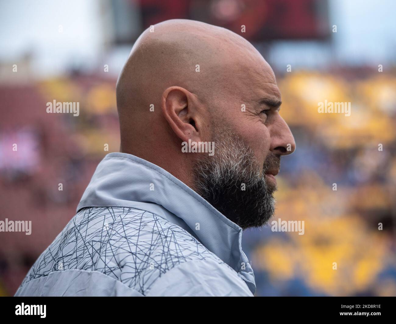 Stellone Roberto entraîneur reggina pendant le match de football italien série B Reggina 1914 vs Como 1907 sur 30 avril 2022 au Stadio Oreste Granillo à Reggio Calabria, Italie (photo de Valentina Giannettoni/LiveMedia/NurPhoto) Banque D'Images