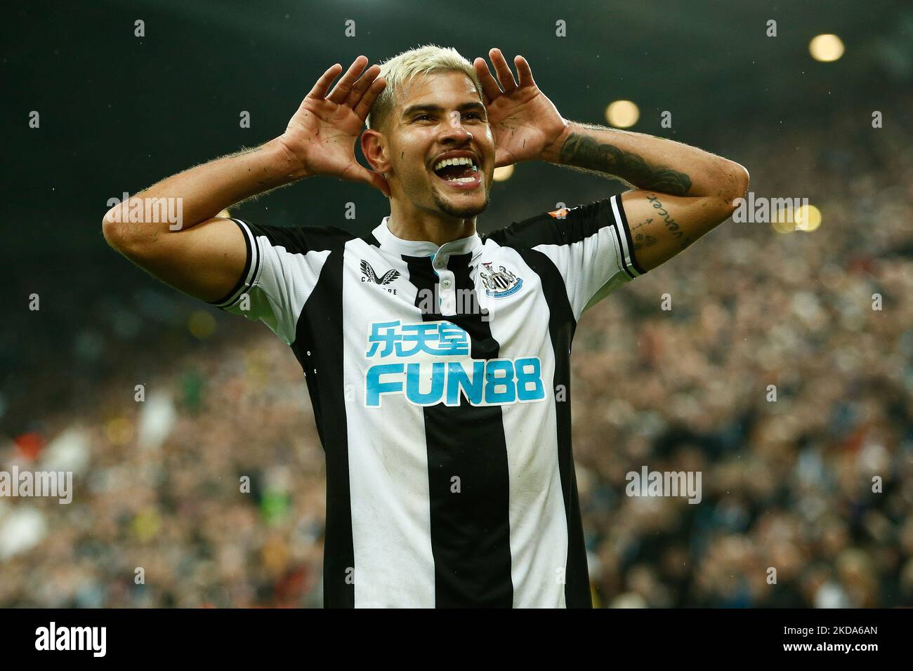 Lors du match de la Premier League entre Newcastle United et Arsenal à St. James's Park, Newcastle, le lundi 16th mai 2022. (Photo de will Matthews/MI News/NurPhoto) Banque D'Images