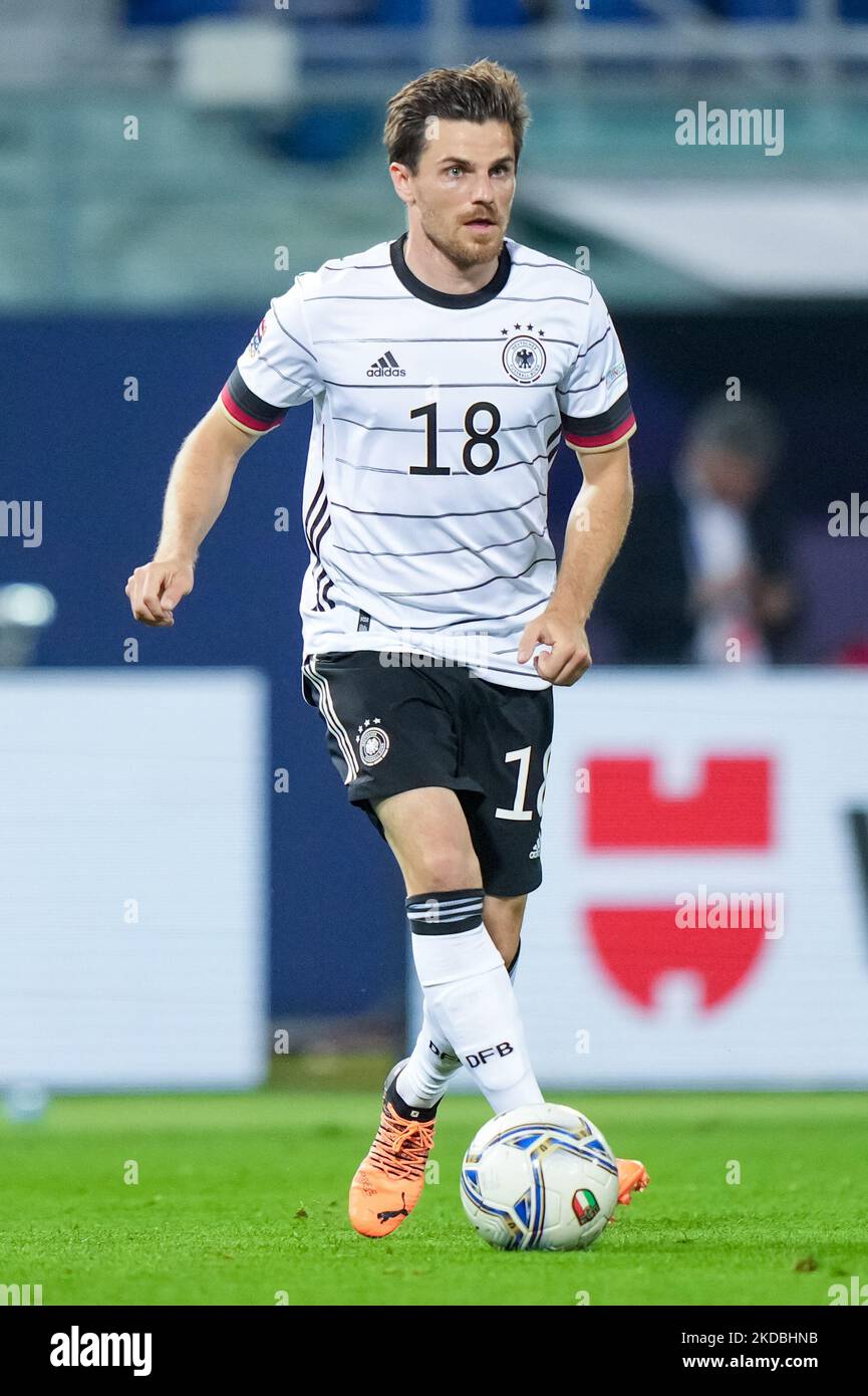 Jonas Hofmann d'Allemagne lors du match de l'UEFA Nations League entre l'Italie et l'Allemagne au Stadio Renato Dall'Ara, Bologne, Italie, le 4 juin 2022. (Photo de Giuseppe Maffia/NurPhoto) Banque D'Images Jonas Hofmann d'Allemagne lors du match de l'UEFA Nations League entre l'Italie et l'Allemagne au Stadio Renato Dall'Ara, Bologne, Italie, le 4 juin 2022. (Photo de Giuseppe Maffia/NurPhoto) Banque D'Images