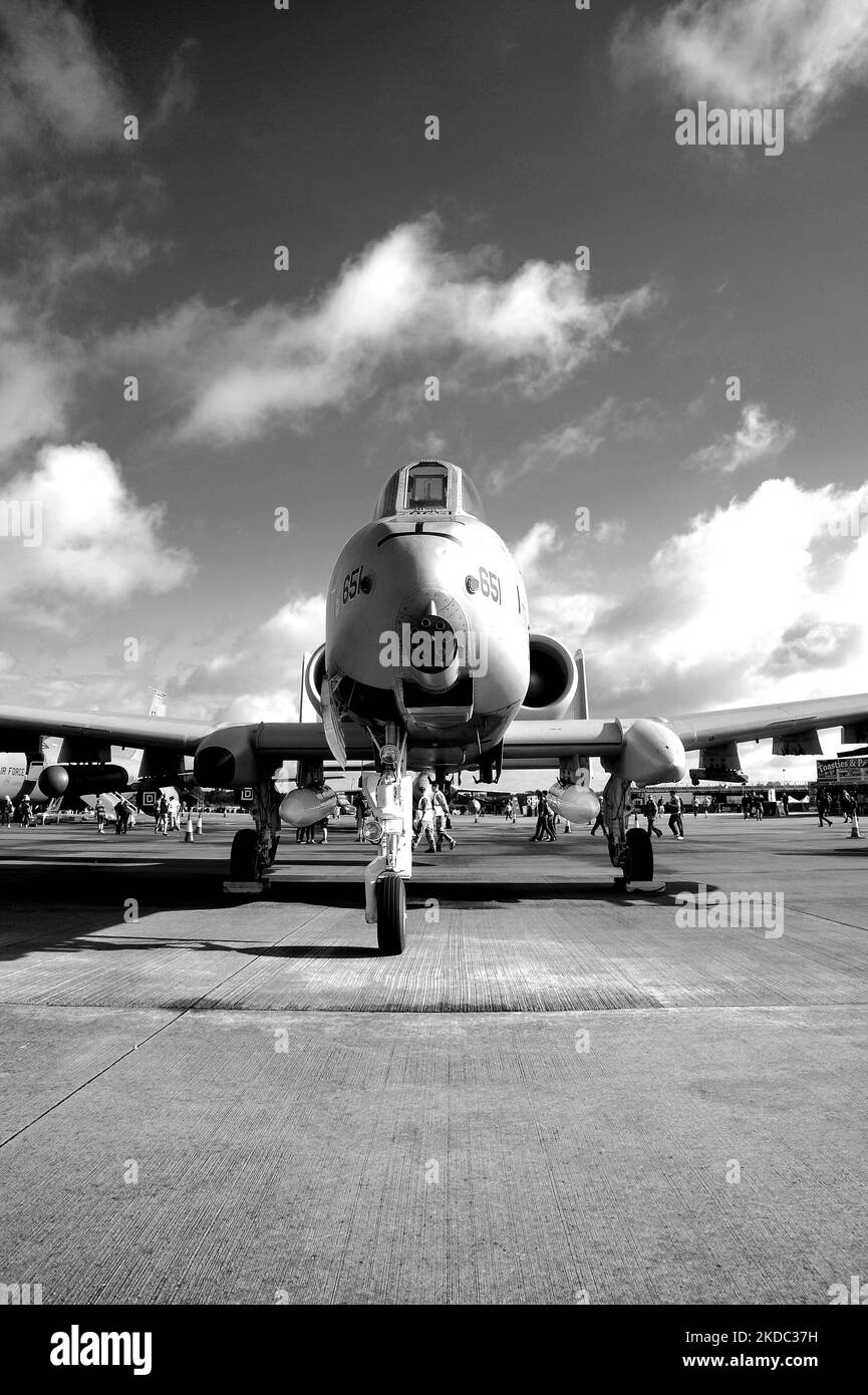 USAF A-10 À RIAT, 2015. Banque D'Images