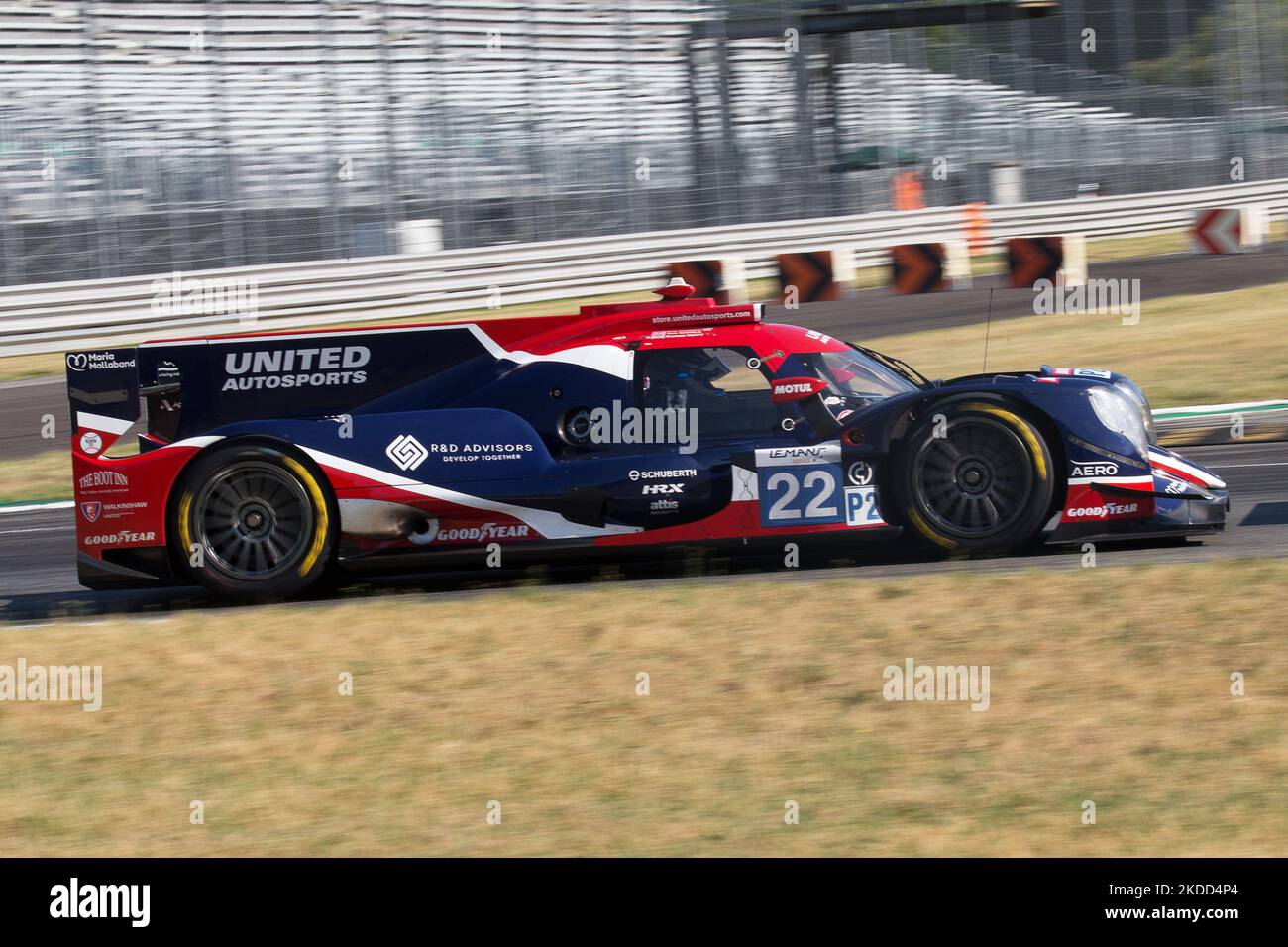 22 UNITED AUTOSPORTS - Oreca 07 Gibson (P. Hanson, T. Gamble, D. Tappy) pendant l'Endurance ELMS 2022 - série européenne le Mans sur 03 juillet 2022 à l'Autodromo di Monza à Monza, Italie (photo de Valerio Origo/LiveMedia/NurPhoto) Banque D'Images