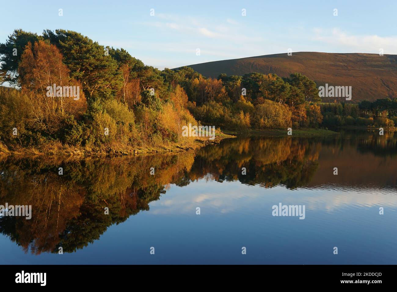 Harlaw réservoir collines de Pentland Lothian Écosse Banque D'Images
