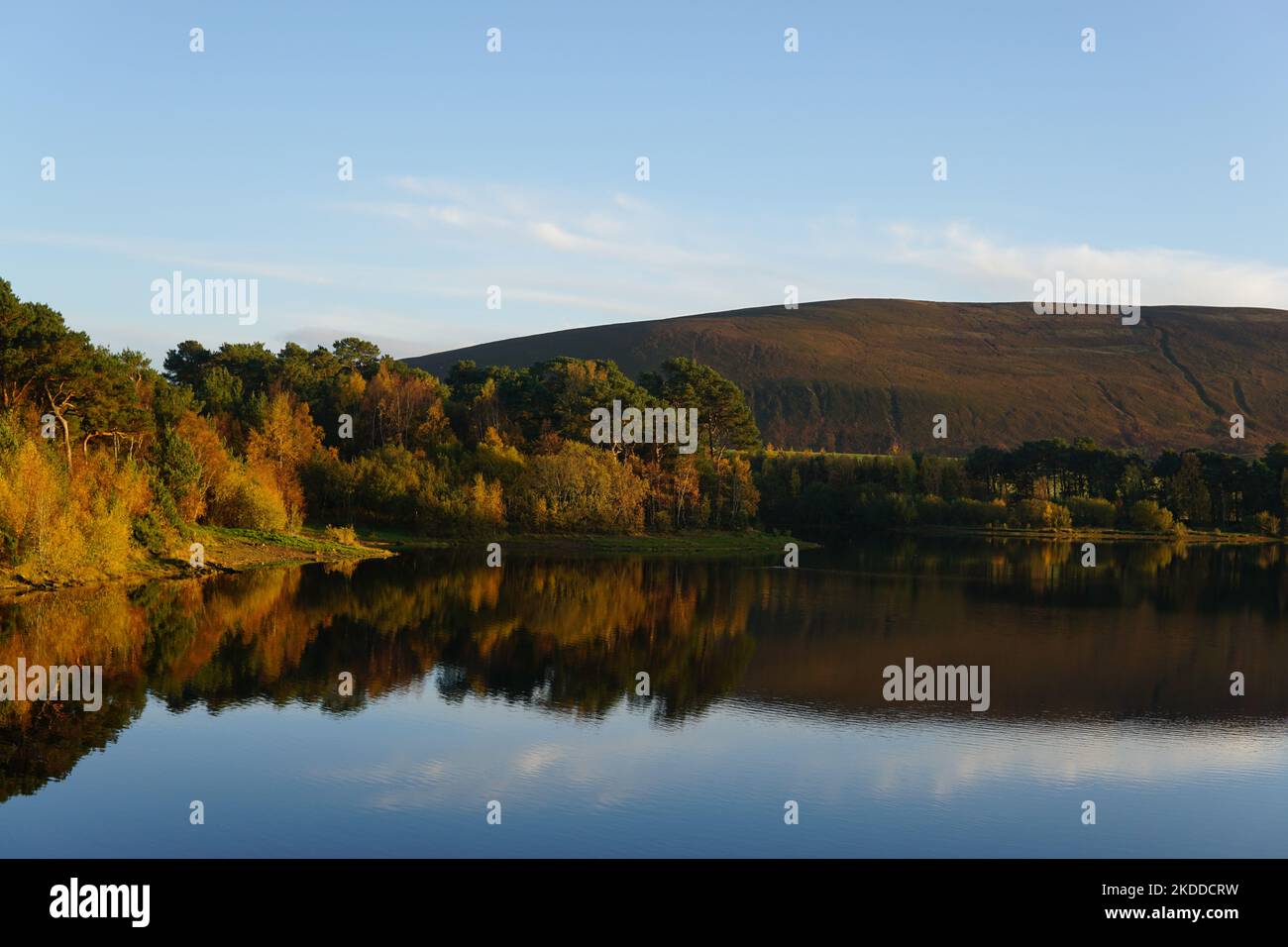 Harlaw réservoir collines de Pentland Lothian Écosse Banque D'Images